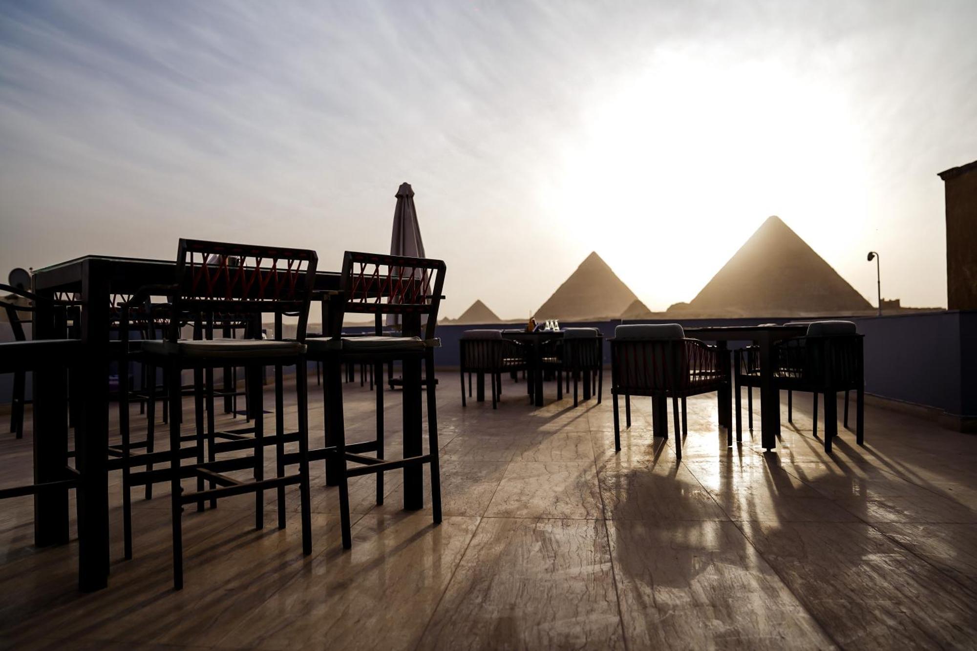 Pyramids Hotel Kafret el-Gabal Dış mekan fotoğraf
