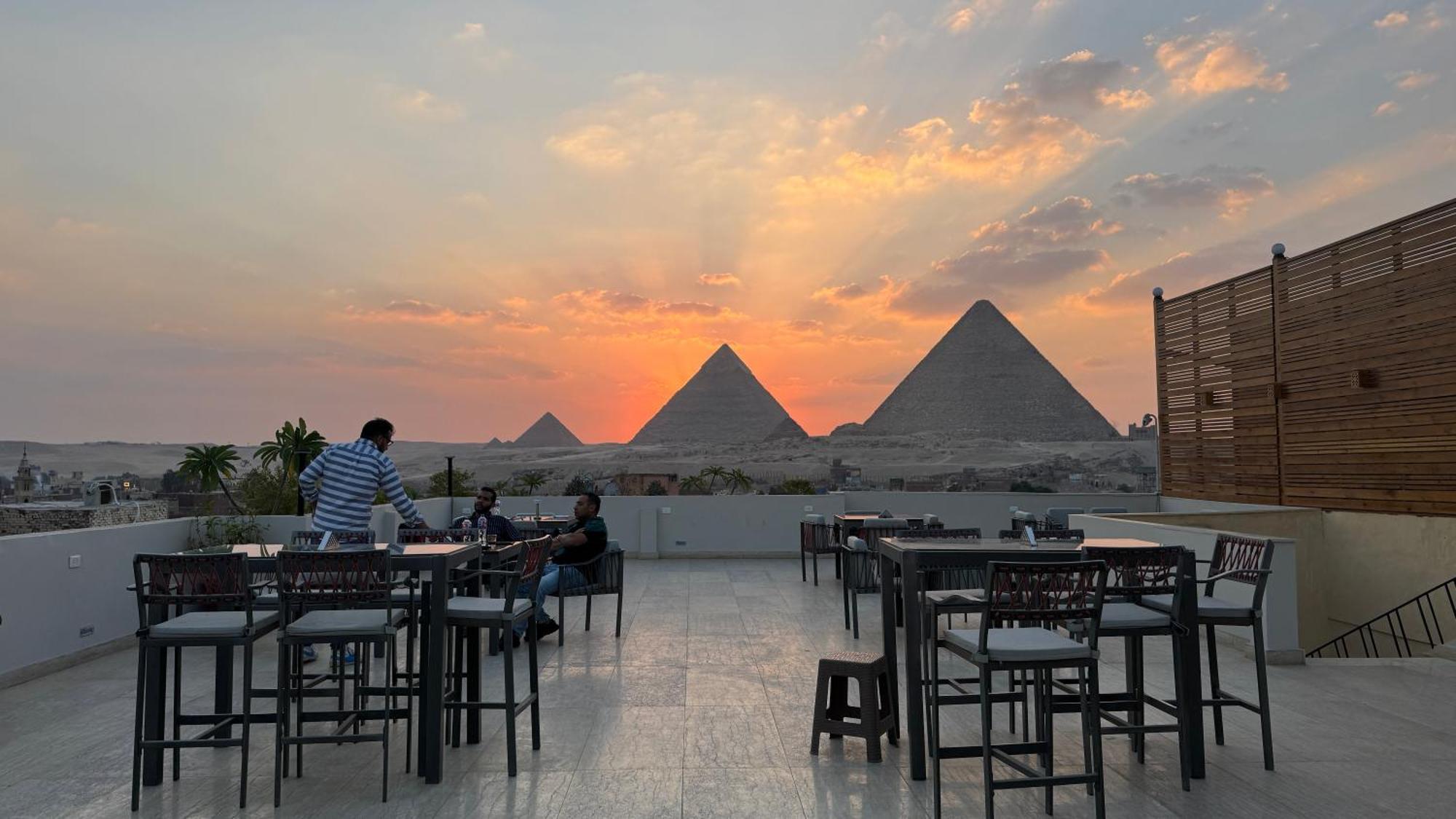 Pyramids Hotel Kafret el-Gabal Dış mekan fotoğraf