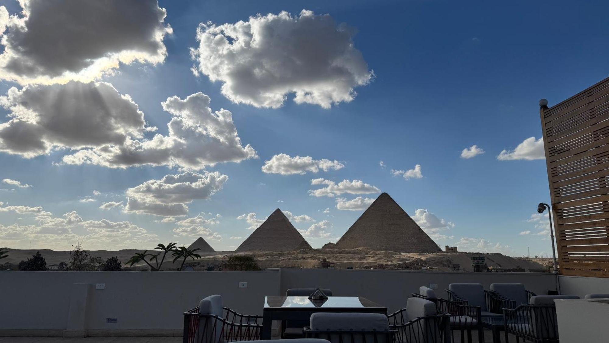 Pyramids Hotel Kafret el-Gabal Dış mekan fotoğraf